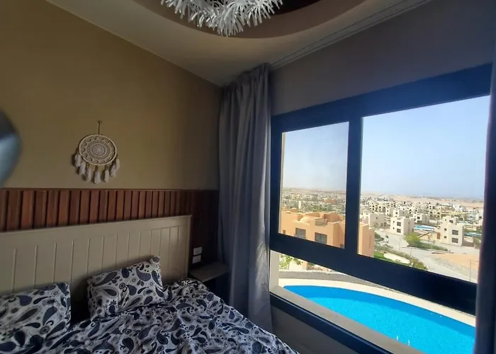 View In Makadi Bay Private Rooftop Phase 2 Makadi Heights Apartment *